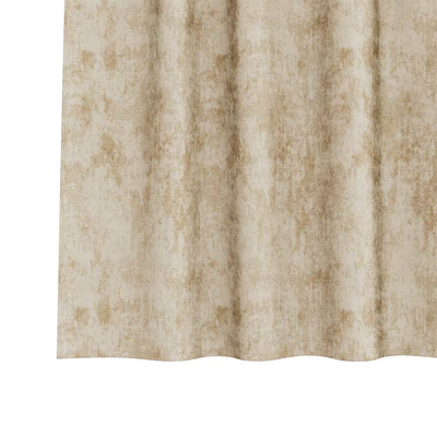 Zasłony z weluru z zasłonami 2 pcs Kremowy 245 x 140 cm Aksamit