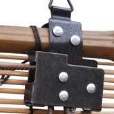 vidaXL Rolety bambusowe, 100 x 160 cm, brązowe