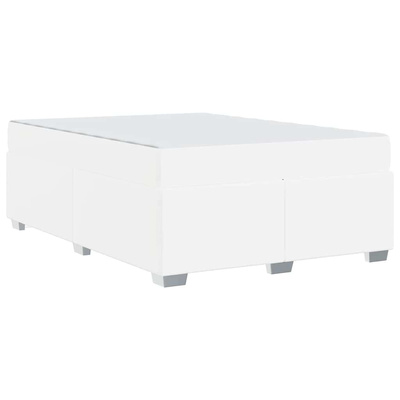Ramka łóżka Biały 160 x 200 cm PVC