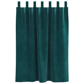 Zasłony zaciemniające 2 pcs Ciemna zieleń 140 x 140 cm Aksamit