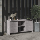 Szafka pod TV, szarość betonu, 102x37,5x52,5 cm vidaXL