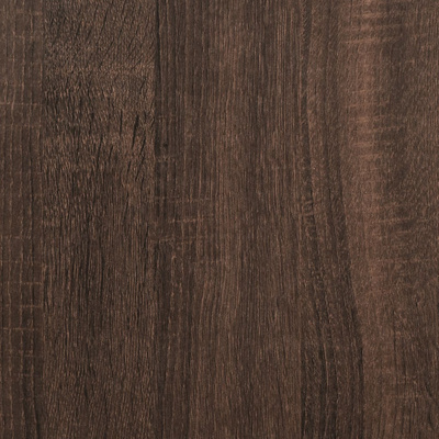 Osłona na grzejnik, brązowy dąb, 175x20x82 cm