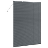 Żaluzje weneckie Ciemnoszary 220 x 155 cm Aluminium