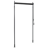 vidaXL Roleta zewnętrzna, 100x270 cm, antracytowa