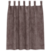 Zasłony z weluru z zasłonami 2 pcs Brązowy 140 x 140 cm Aksamit