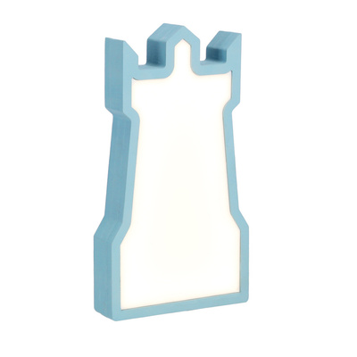 tower lampa stołowa dla dziecka led iq kids niebieski