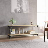 vidaXL Szafka pod TV, dąb sonoma, 100x33x41 cm