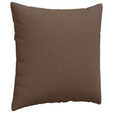 Poduszki na sofę 2 pcs Brązowy 80 x 80 cm tkanina