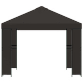 Altana 3 x 3 m antracytowy Poliester i Stal 190 gsm