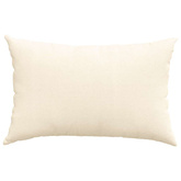 Poduszki na sofę 2 pcs Kremowy 60 x 40 cm Tkanina sztruksowa