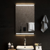 vidaXL Lustro łazienkowe z LED, 50x80 cm model standard
