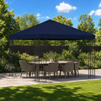 Altana 3 x 3 m niebieski Poliester i Stal 190 gsm