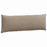 Poduszki na sofę 2 pcs Ciemnoszary 120 x 40 cm tkanina