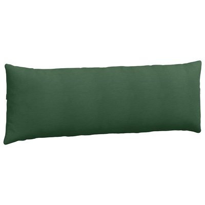 Poduszki na sofę 2 pcs Ciemna zieleń 120 x 40 cm