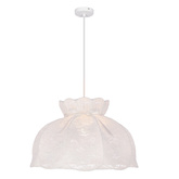 ROSSINI lampa wisząca biały 1x40W E27 abażur biały