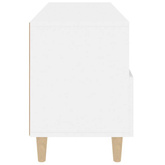vidaXL Szafka pod TV, biała, 80x36x50 cm, materiał drewnopochodny wariant 8
