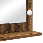 Lustro toaletowe Prostokątny Stare drewno 100 x 45 x 18 cm
