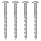 Półki ścienne, 2 szt., biel i dąb sonoma, 100x9x3 cm