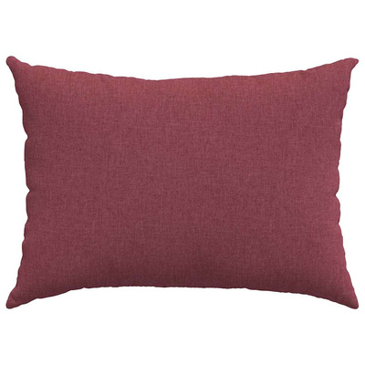 Poduszki na sofę 2 pcs Czerwone wino 70 x 50 cm tkanina