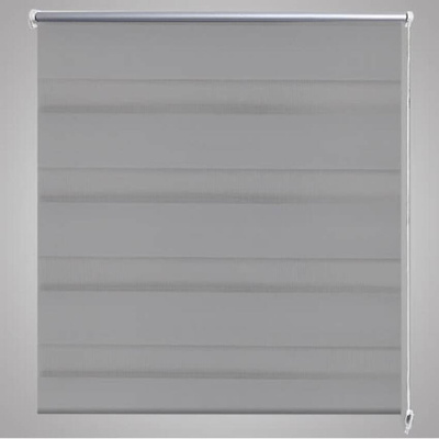Roleta Zebra 100 x 175 cm Szara
