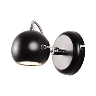 Kinkiet K-8002/1 BK z serii SALVA BLACK