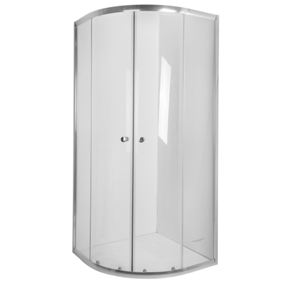Kabina natr.półok.vitoria 80x80 pr.chrom szk. clear AK-49-185-O Invena
