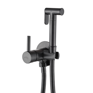 Podtynkowa bateria bidetowa czarny  Invena