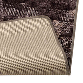 Chodnik dywanowy MARSA Czarny 80 x 400 cm Poliester i PVC
