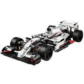 Klocki Konstrukcyjne Samochód Wyścigowy F1 Biało-Czerwony 1235 el.