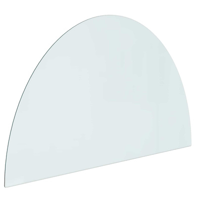 Szklana płyta kominkowa przezroczysty 1000 x 600 mm Szkło