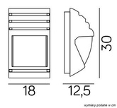 Lampa elewacyjna 1836 II BL