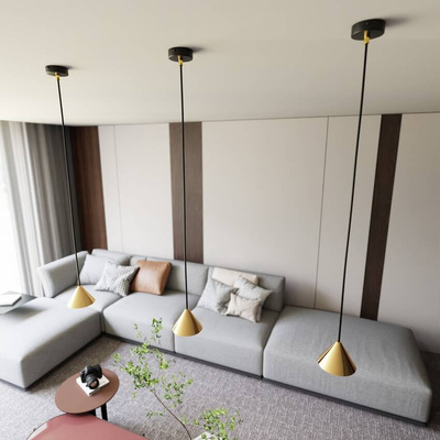 Lampa wisząca ELIT 1 BL GOLD