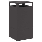 Kominek Czarny 50 x 50 x 100 cm Stal