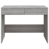 vidaXL Biurko, szary dąb sonoma 101x50x76,5 cm materiał drewnopochodny