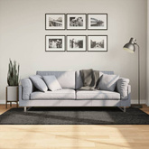 vidaXL Dywan ISTAN z długim runem, połyskujący, antracytowy 100x200 cm
