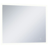 vidaXL Lustro łazienkowe z LED i czujnikiem dotykowym, 80x60 cm