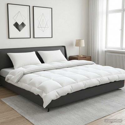 Zestaw kołdry i poduszek 3 szt. 200x240 cm 4 pory roku 220 GSM