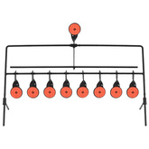 Cele strzelnicze, obrotowe, automatyczny reset, 8+1