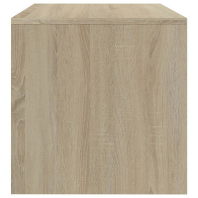 vidaXL Szafka pod TV, dąb sonoma, 120x40x40cm, materiał drewnopochodny