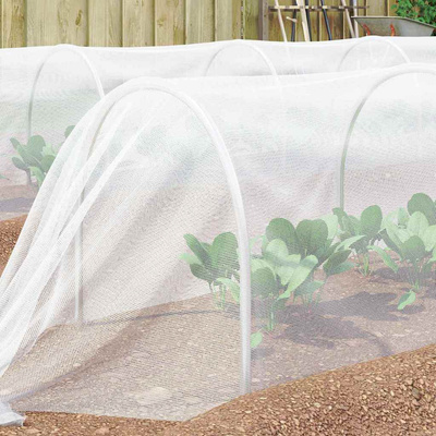 Sieć na Owady Biały 2 x 50 m Polietylen