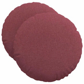 Poduszki na siedziska 2 pcs Czerwone wino ?50 x 19 cm tkanina