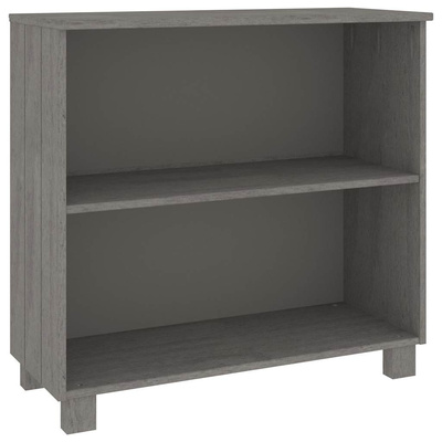 Szafka HAMAR, jasnoszara, 85x35x80 cm, drewno sosnowe