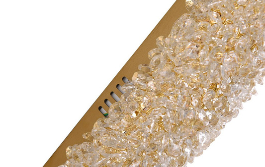 Designerska Lampa ścienna złoty Swarovski Adani AD212