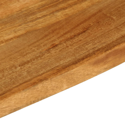 Blat stołu z naturalną krawędzią, 120x30x2,5 cm, drewno mango