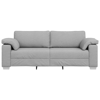Sofa 3-osobowa Szary chmur 220 cm tkanina