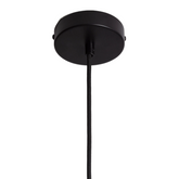 Lampa wisząca nowoczesna skandynawska E27 czarna Abruzzo Vita