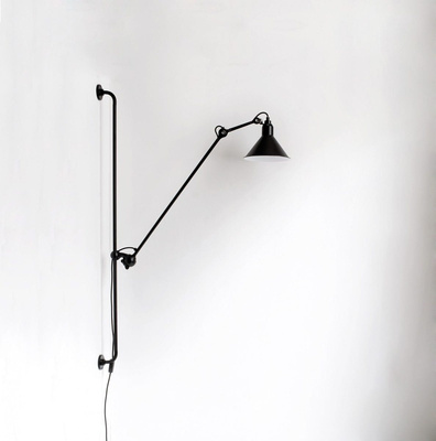 Lampe Gras N214 Kinkiet Czarny Matowy ADANI AD121