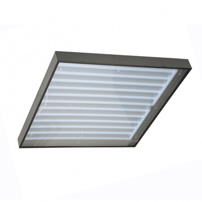 Natynkowa oprawa rastrowa LED - IP44 - Neutralna barwa - 45W