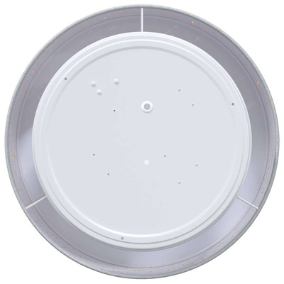 Lampa Sufitowa Z reflektorami Szary 30 x 30 x 13,5 cm tkanina