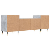 Szafka pod TV, szarość betonu, 160x35x55 cm vidaXL